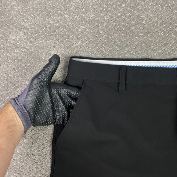 FootJoy Shorts Men's 38 Black 10" Golf Performance Stretch Flat Front - Picture 2 of 13